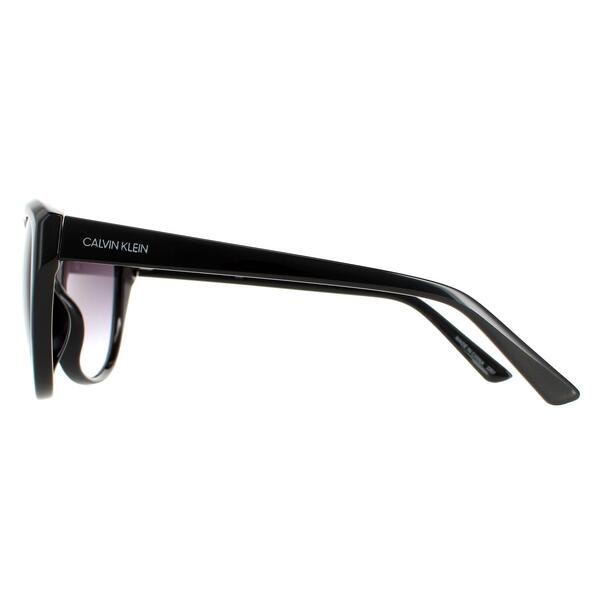 Calvin Klein CK19536S black gradient cat eye sunglasses, UK version