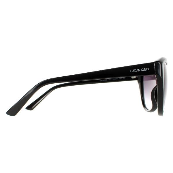 Calvin Klein CK19536S black gradient cat eye sunglasses, UK version