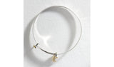 Revere baby bangle with moon and star charm (British brand)
