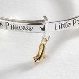 Revere Silver Little Princess Baby Bangle 35mm, imported from the UK