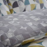 Catherine Lansfield retro circles ochre bedding set double, UK version