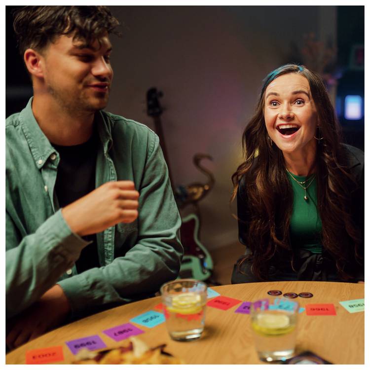 Hitster music card game (British brand)