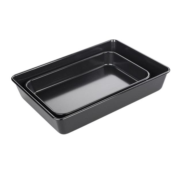 Tala 2 Non-Stick Roasters Large and Medium 2 per pack GOODS M&S