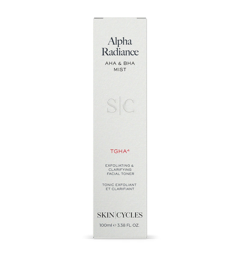 SKIN - CYCLES Alpha Radiance Mist facial toner 100ml - British product