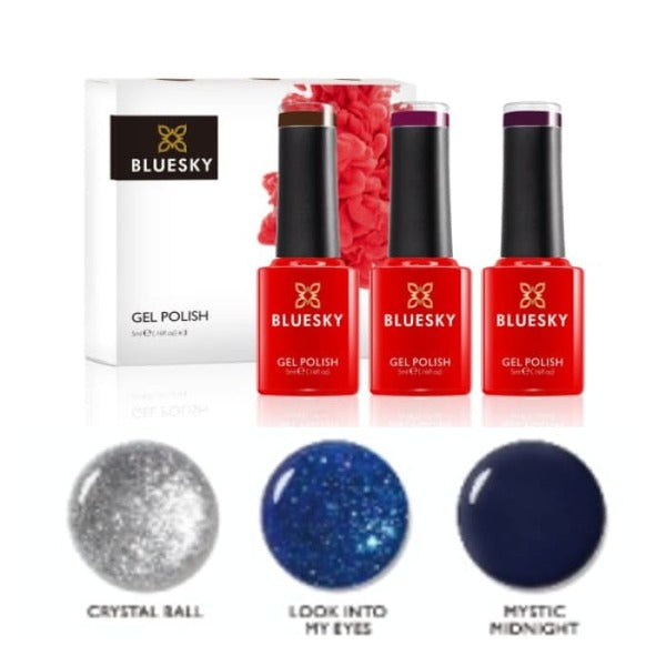 Bluesky Mini Trio Set Tarot Gel Polish 5ml - British product