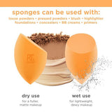 Real Techniques Miracle Complexion Sponge 2 pack, imported from the UK