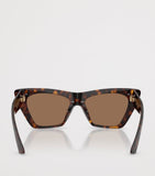 Jimmy Choo square cat eye tortoiseshell sunglasses, UK version