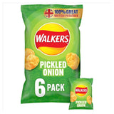 Walkers Pickled Onion Multipack Crisps 6 per pack GOODS M&S