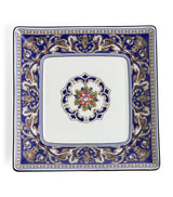 Harrods Wedgwood Florentine Marine Square Tray (14cm)- Buy online at McGrocer