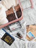 Flight Knight underseat cabin luggage Rose Gold 45x36x20cm, imported from the UK