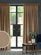 Next Curtains - Eloise Made to Measure - Latte Natural- Buy online at McGrocer