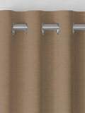 Eloise made to measure curtains in Latte Natural, imported from the UK