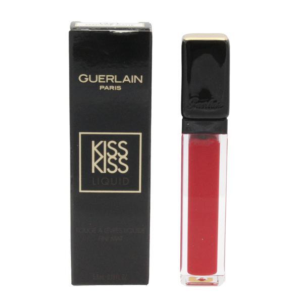 Guerlain Kiss Kiss red liquid lipstick, UK version