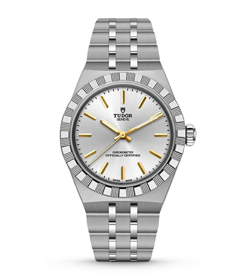 TUDOR Royal 30mm watch with silver dial, imported from the UK