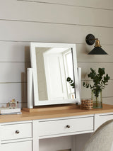 Next Chalk Malvern Paint Effect Dressing Table Mirror 59.5cm x 59cm x 14cm- Buy online at McGrocer