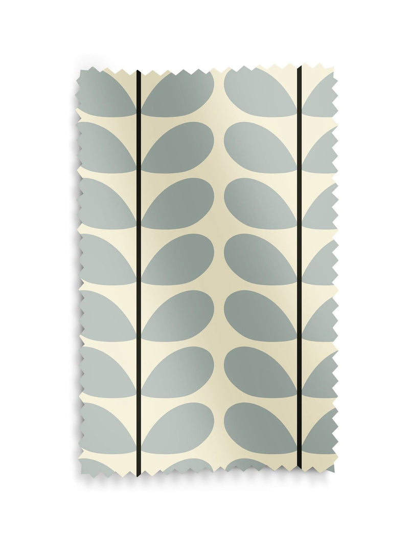 Orla Kiely Roman blind blue 100% cotton two colour stem (British brand)