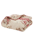 Catherine Lansfield red kashmir floral paisley bedspread - British product