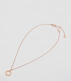 Bvlgari rose gold diamond necklace, imported from the UK