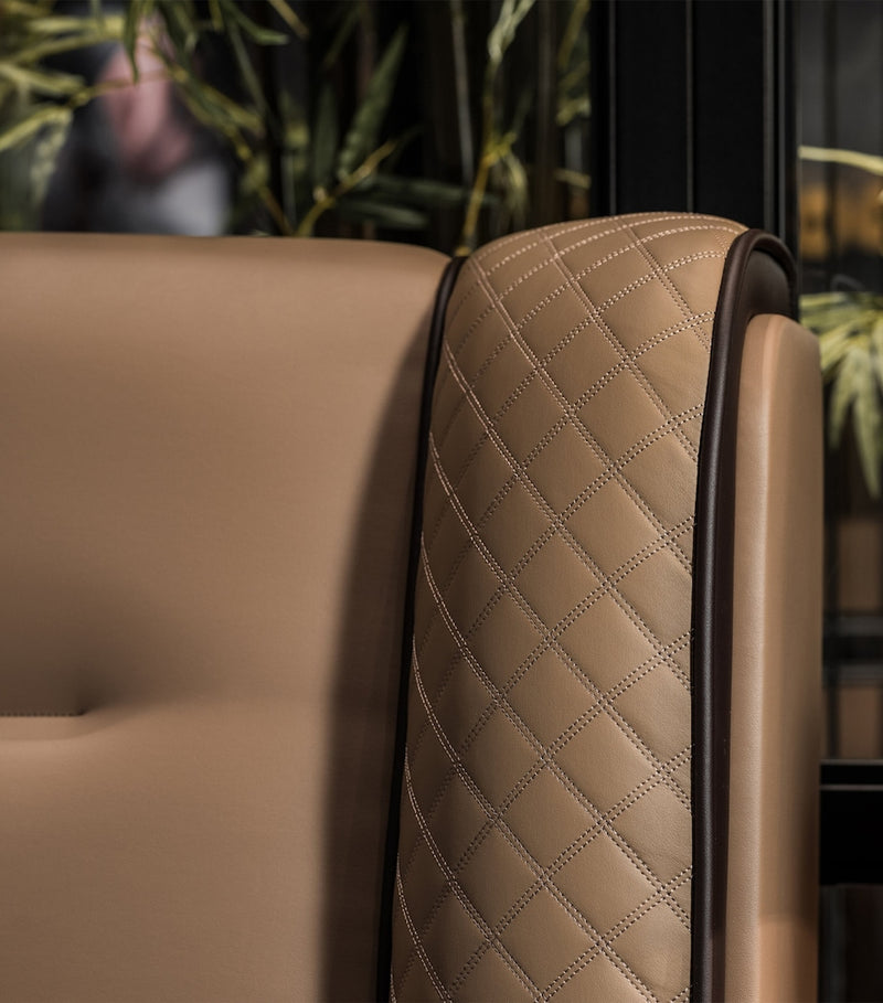Colunex quilted headboard, 220cm wide - British product