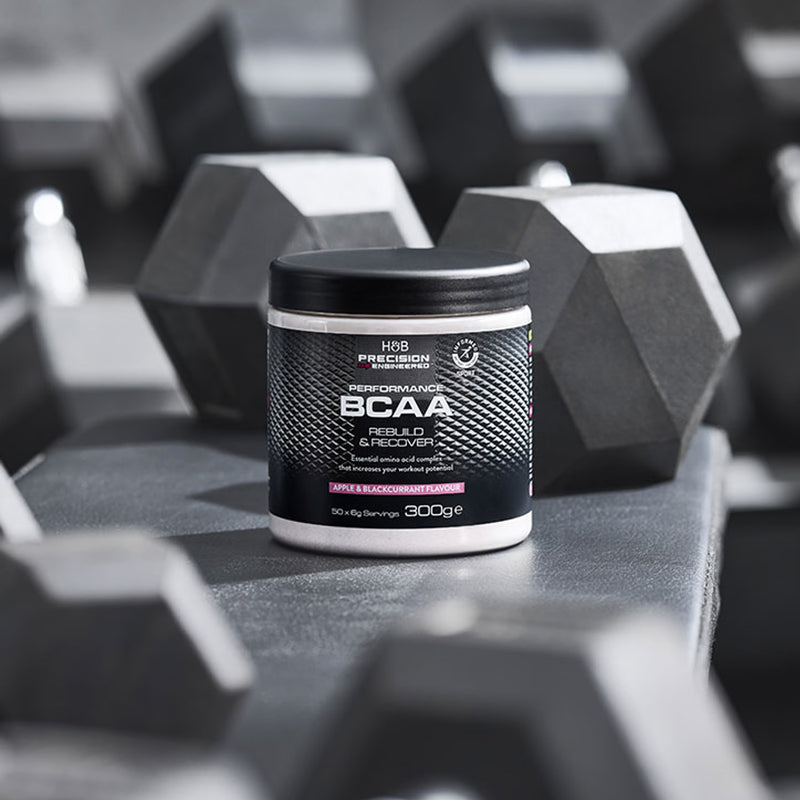 Performance BCAA supplement apple and blackcurrant 300g (British brand)