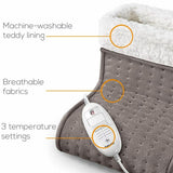 Beurer FW20 cosy electric foot warmer taupe, UK version