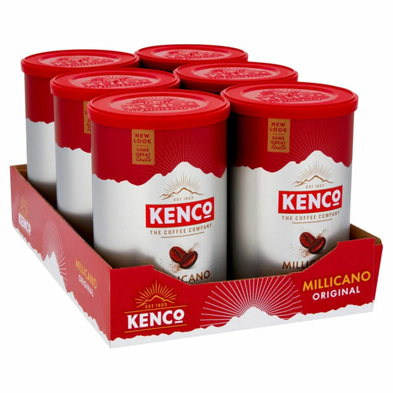 Kenco Millicano Original instant coffee 6x100g, imported from the UK