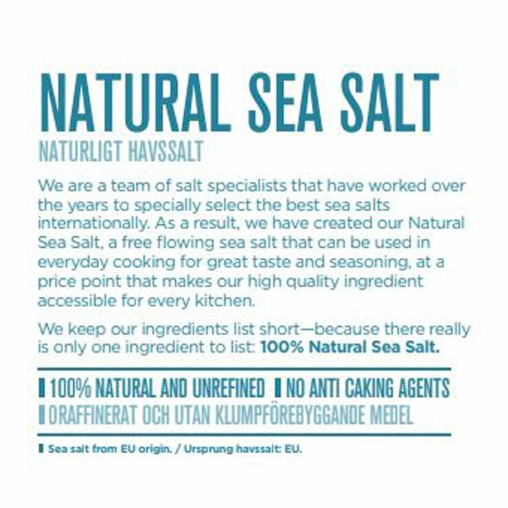 Salt Merchant natural sea salt 5kg (British brand)