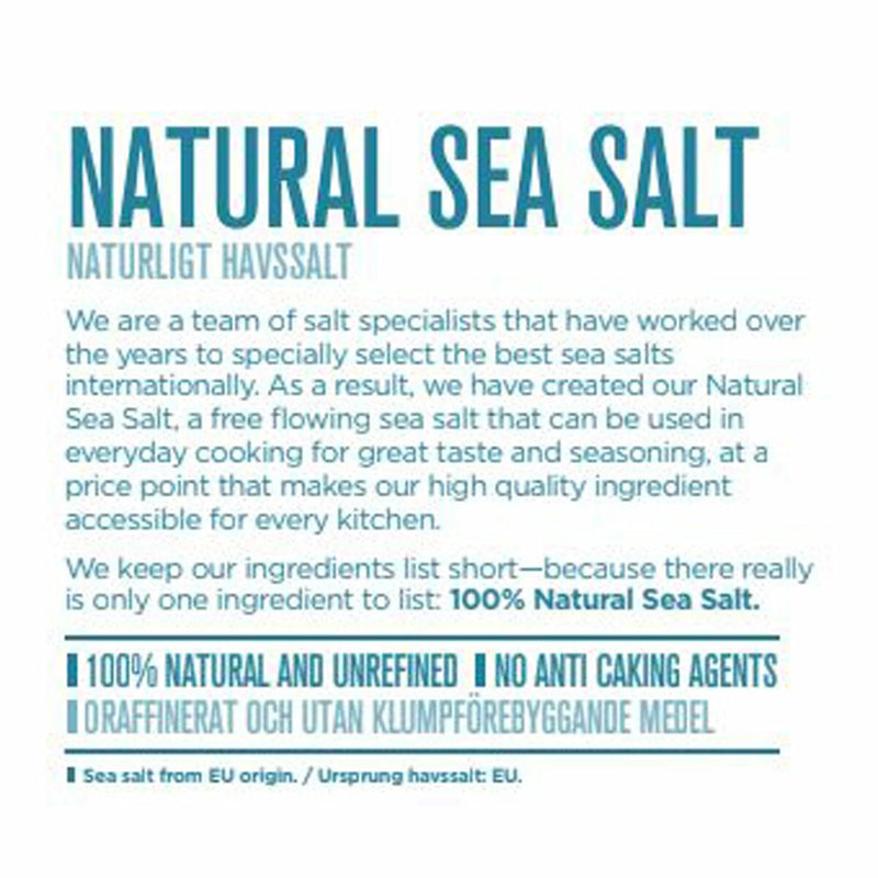 Salt Merchant natural sea salt 5kg (British brand)