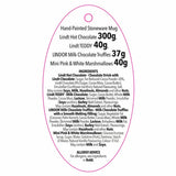 Lindt Hot Chocolate Mug Set stoneware mug and chocolates - British product