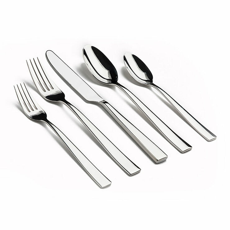 Resto stainless steel cutlery set 60 piece, UK version