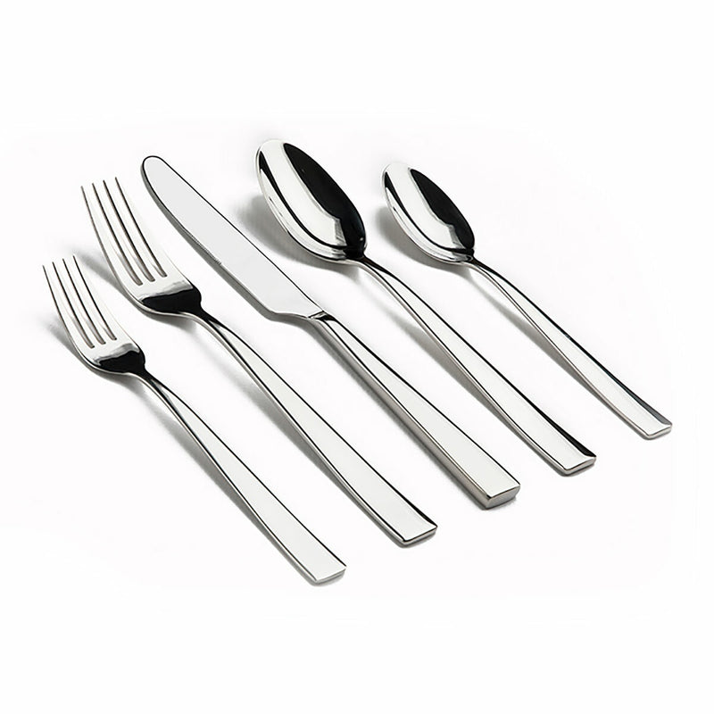 Resto stainless steel cutlery set 60 piece, UK version