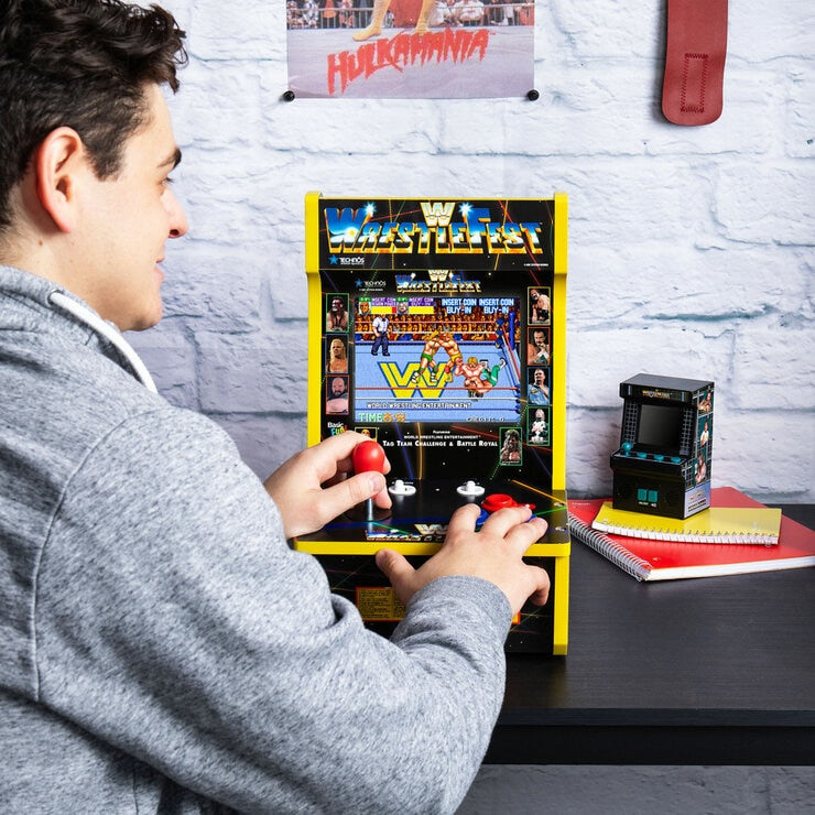 Arcade Classics WWE Wrestlefest countercade machine, UK version