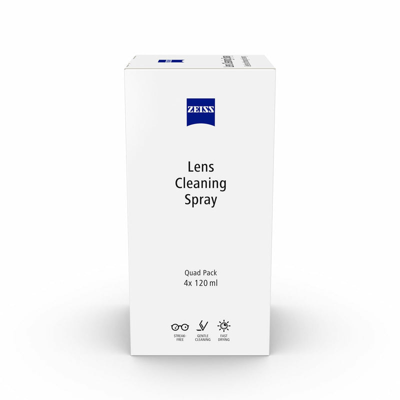 Zeiss lens cleaning spray 4x120ml, imported from the UK