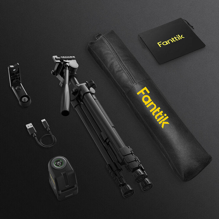 Fanttik D100 Pro laser level with tripod bundle (British brand)