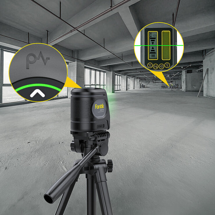 Fanttik D100 Pro laser level with tripod bundle (British brand)