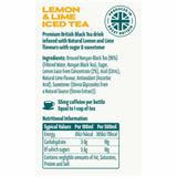 Harry Bromptons Lemon & Lime Iced Tea 12x500ml, UK version