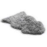 Bowron sheepskin rug grey 60x90 cm (British brand)