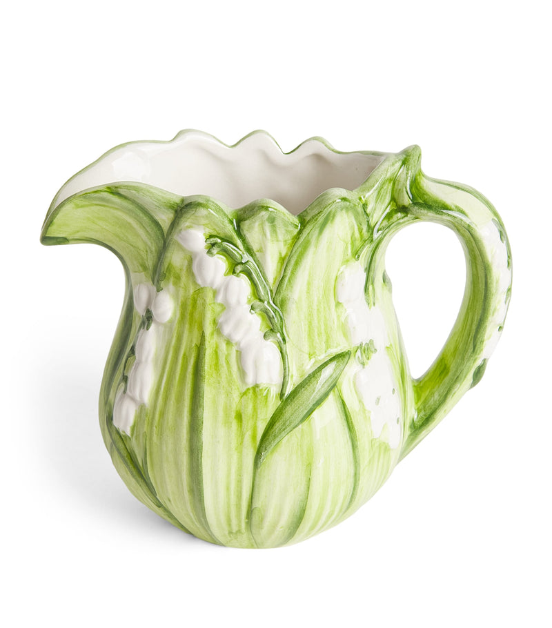 Les-Ottomans Lilly of the Valley milk pot 8cm, UK version