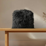 Bowron sheepskin cushion in 6 colours 35 x 35cm - British product