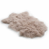 Costco UK Bowron Tibetan Sheepskin Rug in Camel, 60 x 90 cm- Buy online at McGrocer