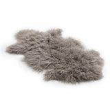Bowron sheepskin rug Mushroom 60x90 cm, imported from the UK