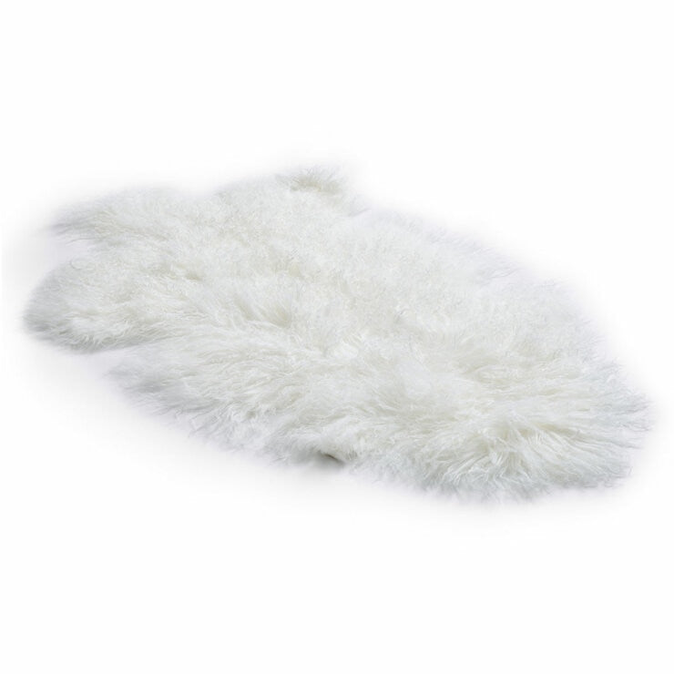 Bowron sheepskin rug white 60x90 cm (British brand)
