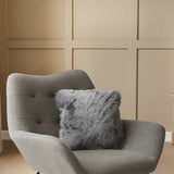 Costco UK Bowron Double Sided Sheepskin Cushion, Dover Grey, 35 x 35cm- Buy online at McGrocer