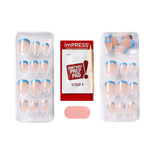Kiss press on nails Snooze 30 pack, imported from the UK