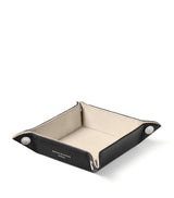 Harrods Mini Leather Tidy Tray 16cm x 16cm- Buy online at McGrocer