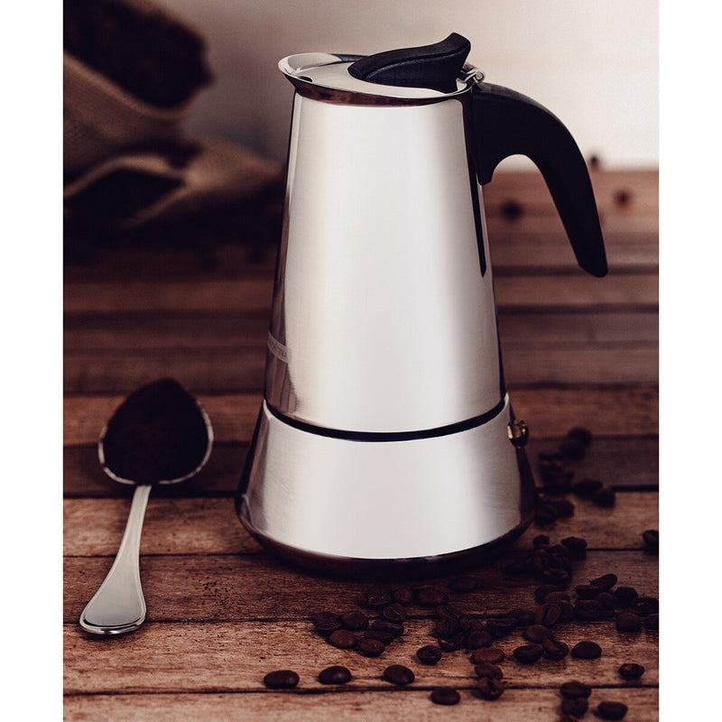 Tramontina stainless steel moka pot 350ml (British brand)