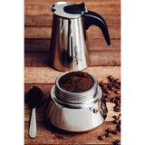 Tramontina stainless steel moka pot 350ml (British brand)
