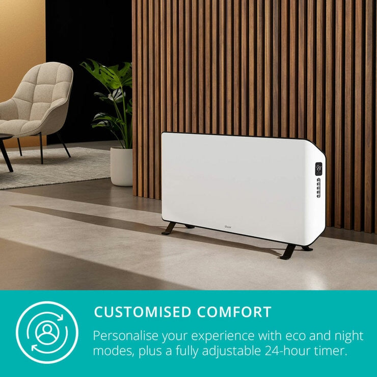 Duux Edge smart convector heater 1000W, imported from the UK