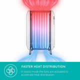 Duux Edge oil filled radiator 2000W white, UK version