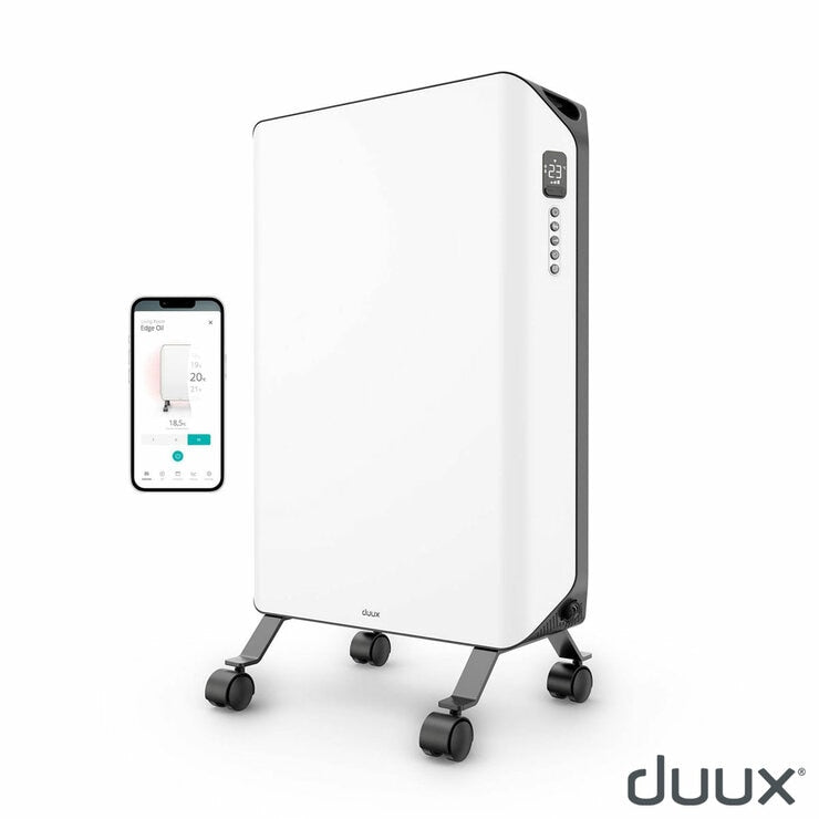 Duux Edge oil filled radiator 2000W white, UK version